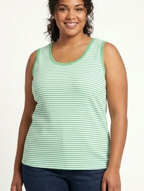 NWT Rafaells Ribbed Tank (Runs Small)